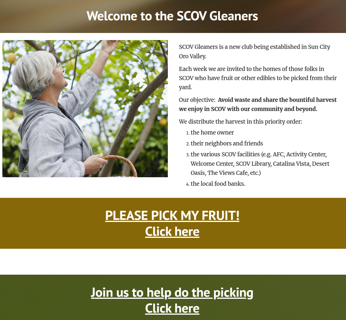 SCOV Gleaners