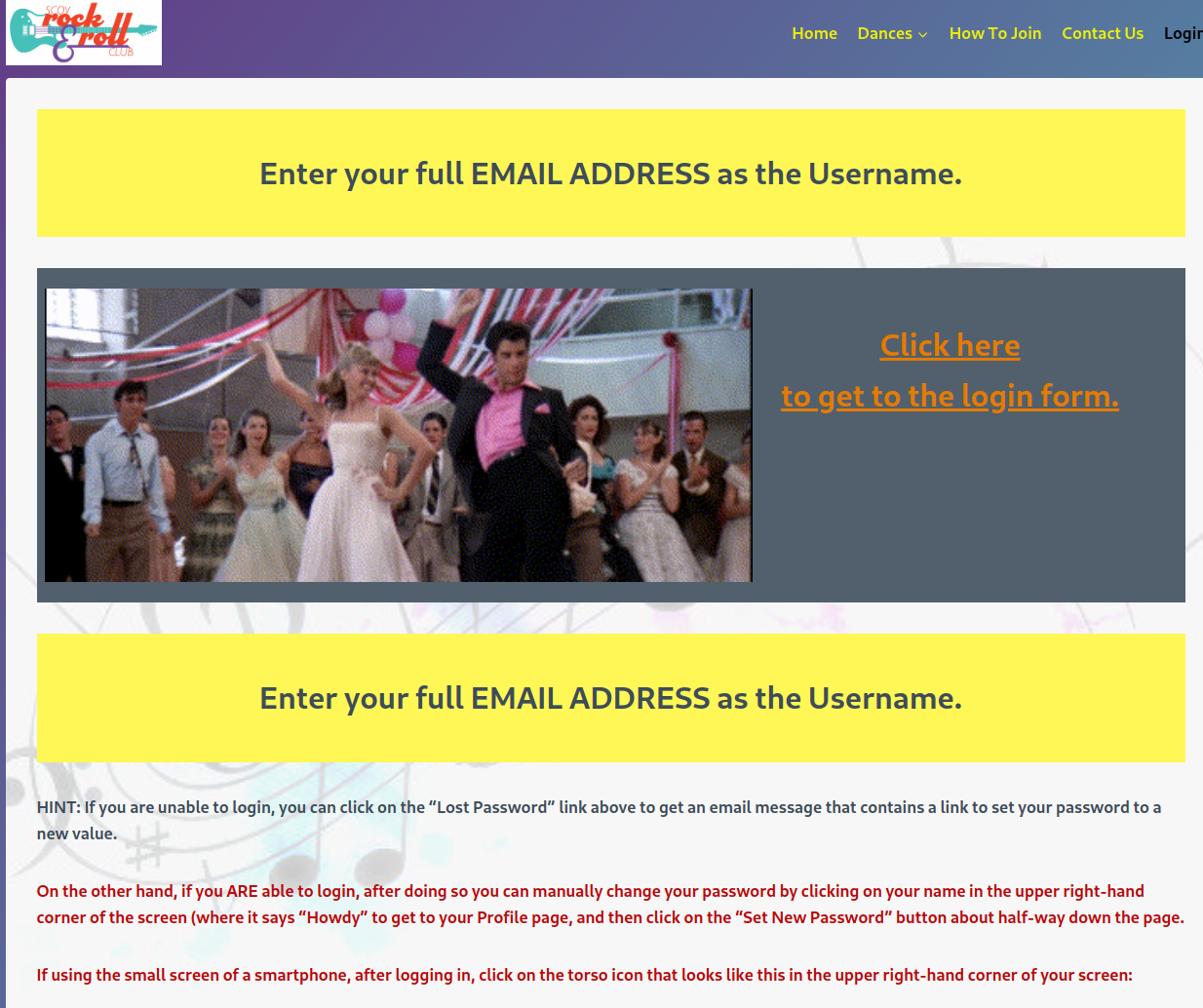 SCOV Rock and Roll Club